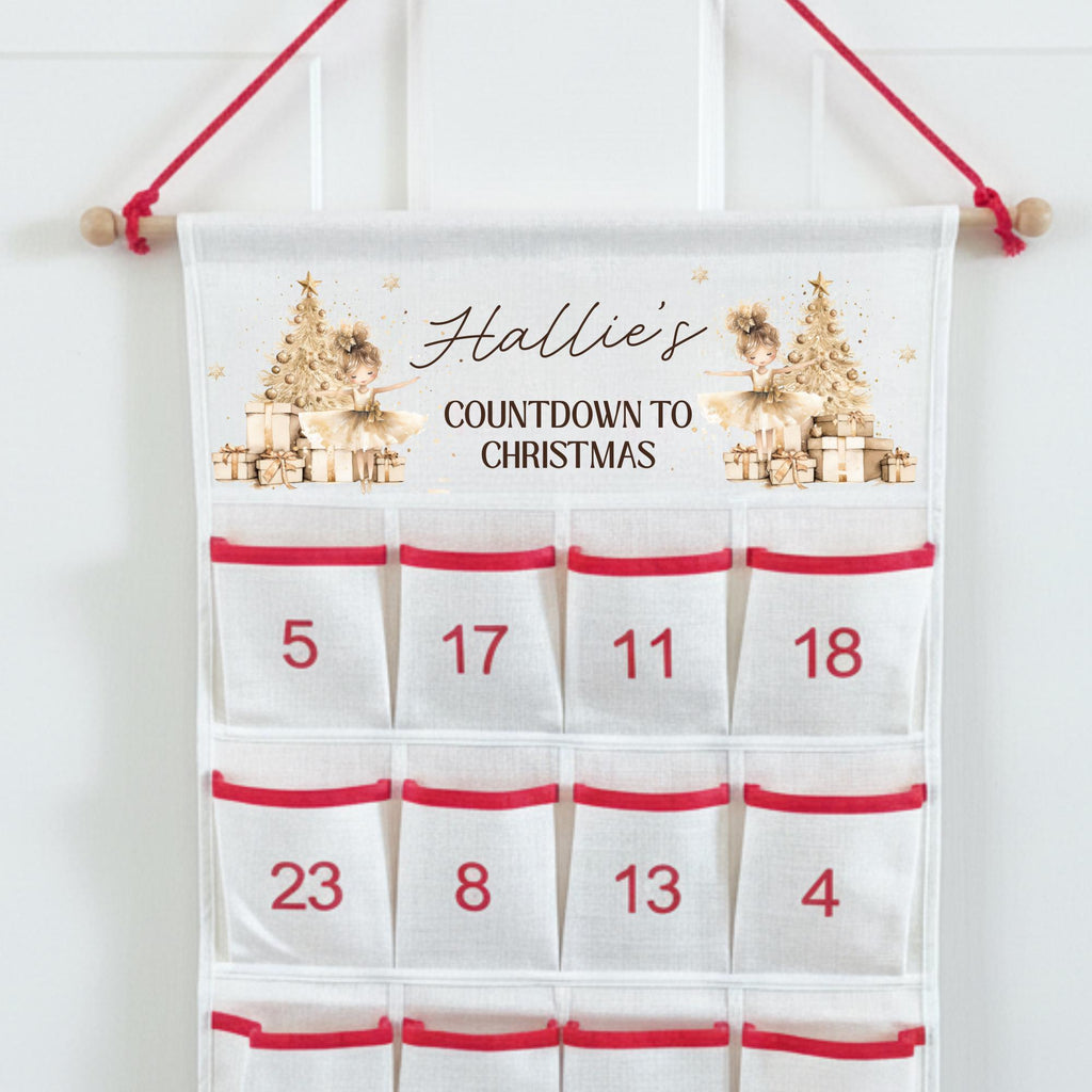 Personalised Christmas Advent Calendar - Christmas Countdown - Family Advent Calendar - Christmas Decor - Kids Advent Calendars - Xmas