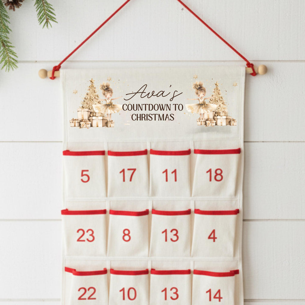Personalised Christmas Advent Calendar - Christmas Countdown - Family Advent Calendar - Christmas Decor - Kids Advent Calendars - Xmas