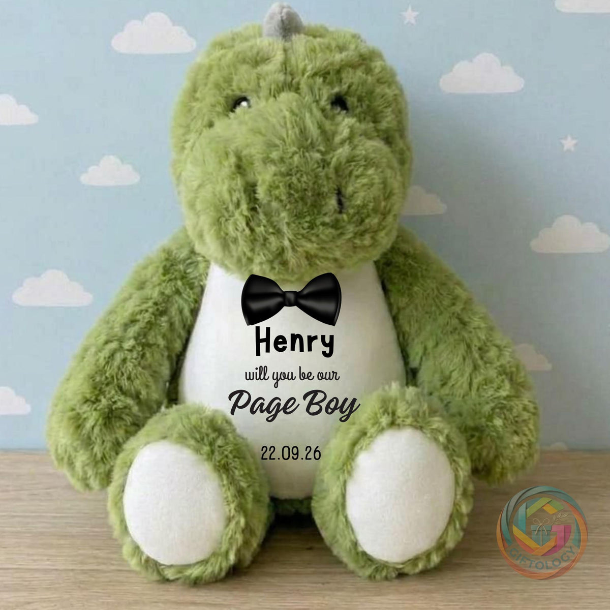 Page Boy Personalised Teddy Gift, Gifts for Page Boys, Page Boy Thank You Gift, Thank you for being our Page Boy, Page Boy Proposal Keepsake