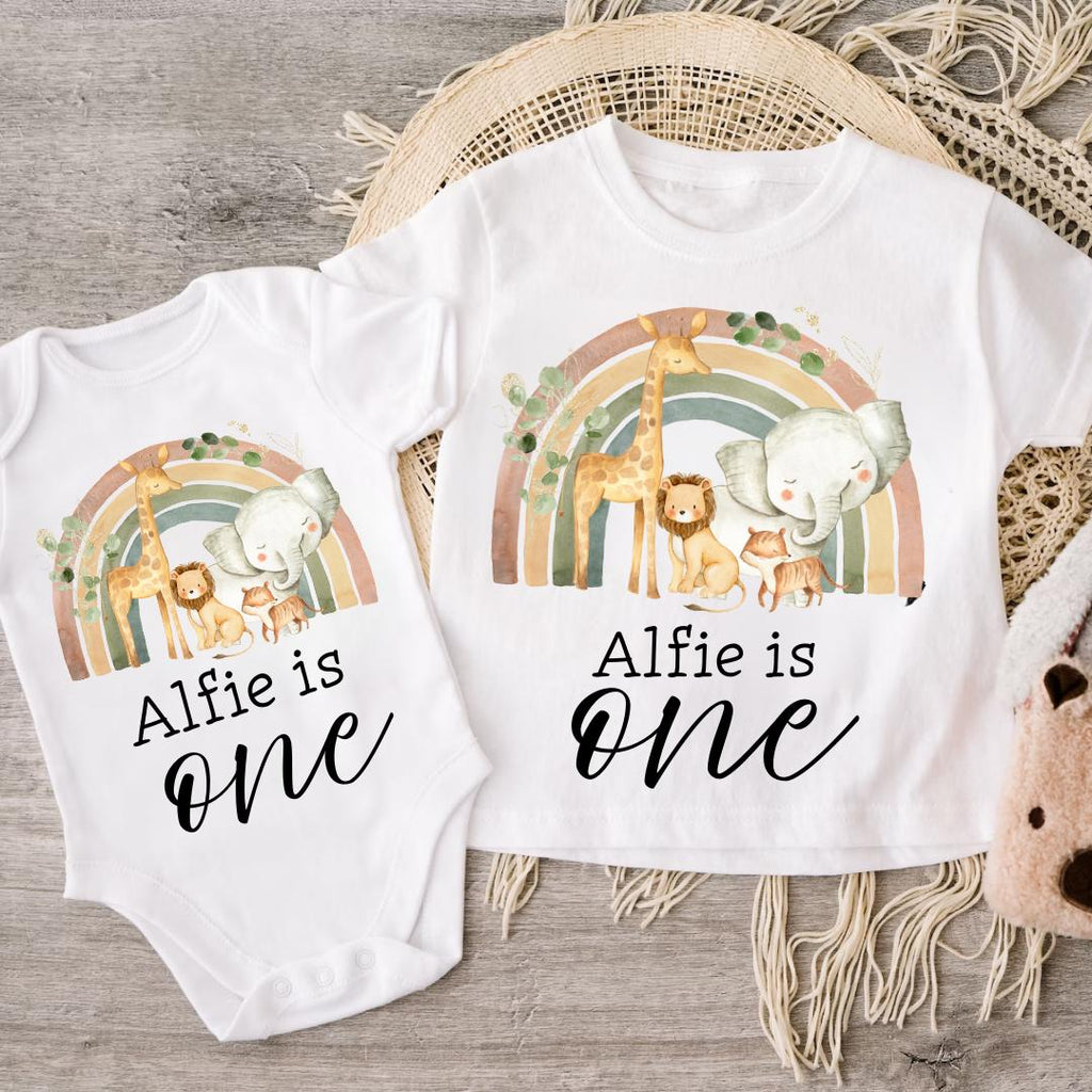 Boys First Birthday T-shirt, 1st Birthday Outfit, Personalised Kids Top, Birthday Gift For Boy