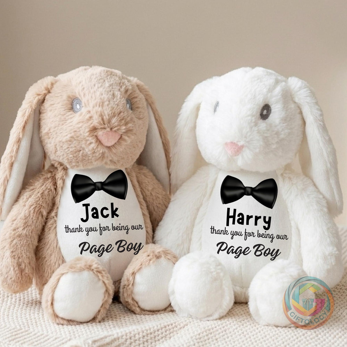 Page Boy Personalised Teddy Gift, Gifts for Page Boys, Page Boy Thank You Gift, Thank you for being our Page Boy, Page Boy Proposal Keepsake