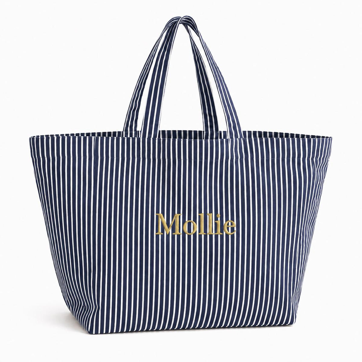 Personalised Embroidered Beach Bag , Custom Name Tote Bag , Bridesmaid Beach Bag , Holiday Tote , Poolside Bag