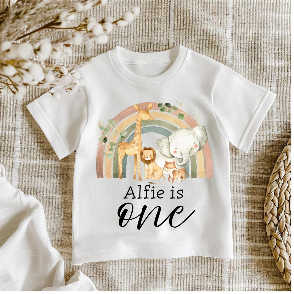 Boys First Birthday T-shirt, 1st Birthday Outfit, Personalised Kids Top, Birthday Gift For Boy