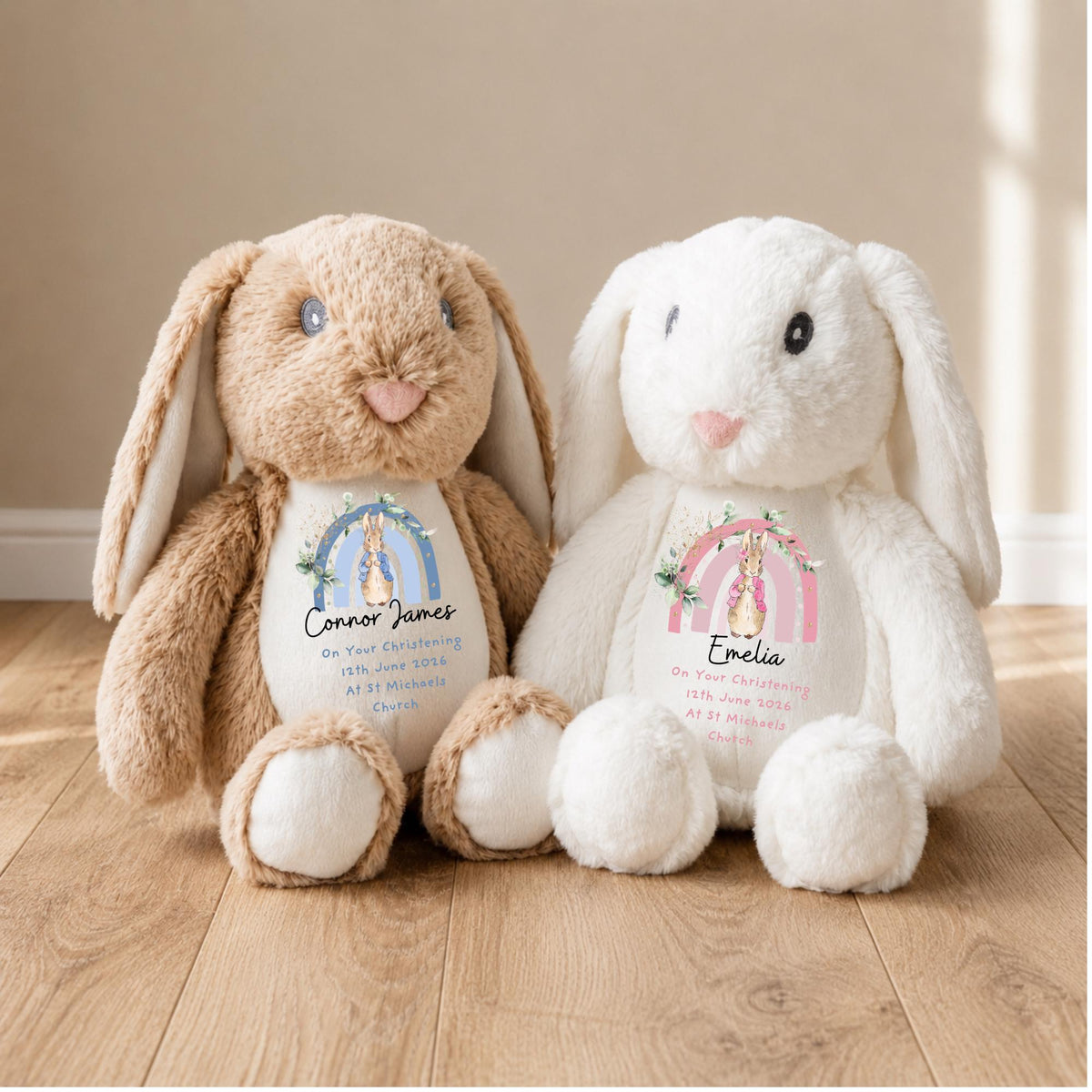 Personalised Christening Gift, Christening Present, Girls Christening, Boys Christening, Christening Teddy, Personalised Toy, Baptism Gift,