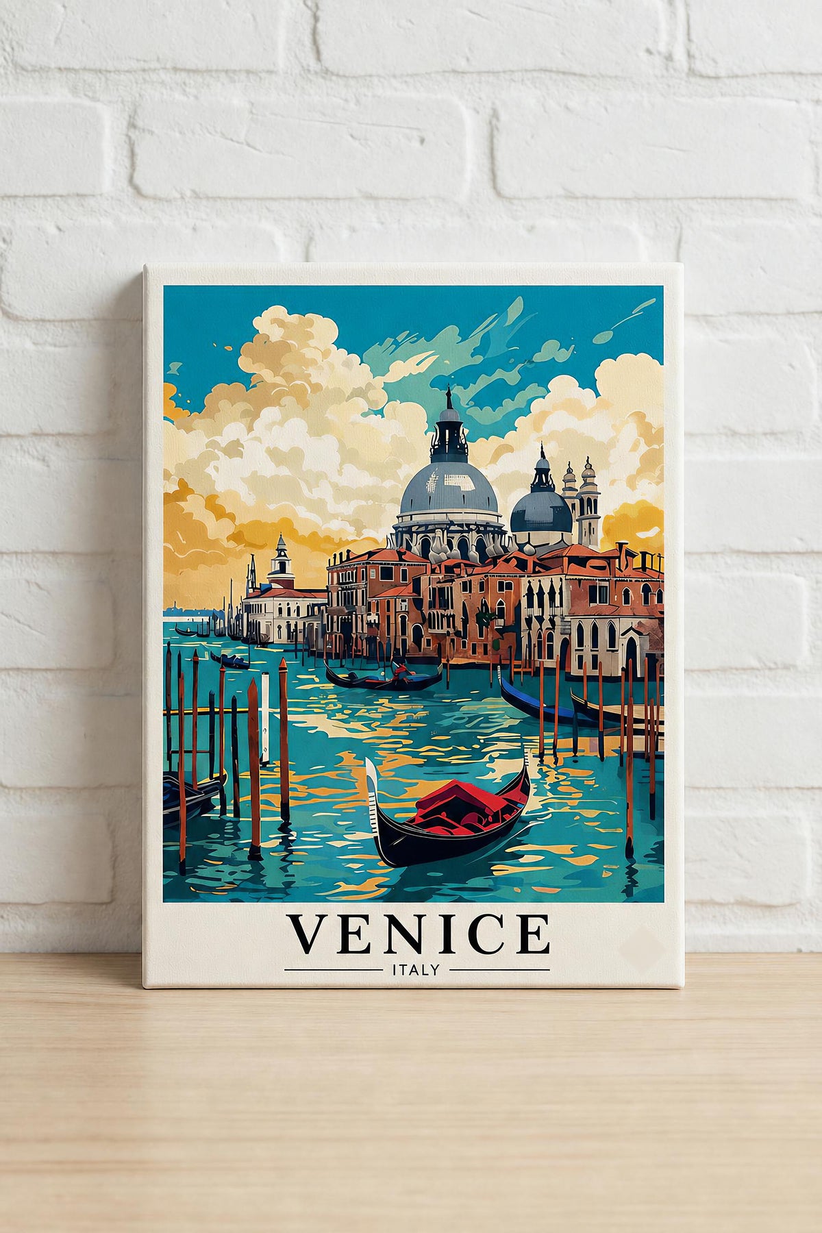 Venice Travel Print Wall Art Venice Italy Wall Hanging Home Decoration Venice Gift Art Lovers Wall Art Print Venice Italy St. Mark's Square