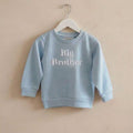 Embroidered Big Brother Sweatshirt: Baby Announcement Jumper