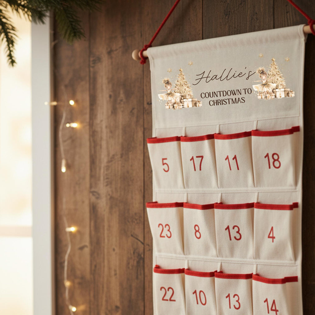Personalised Christmas Advent Calendar - Christmas Countdown - Family Advent Calendar - Christmas Decor - Kids Advent Calendars - Xmas